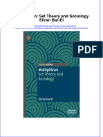 Multiplitism Set Theory and Sociology Eliran Bar El Download PDF Chapter