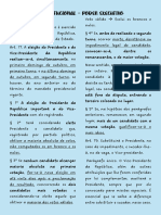 Constitucional - Poder Executivo