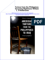 American Torture From The Philippines To Iraq A Recurring Nightmare William L Dambruoso Full Chapter