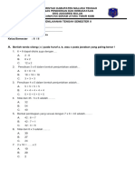 Soal PTS Kelas 2 Matematika Print