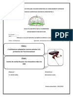 L'architecture Adaptative Comme Solution À La Protection de L'environnement.