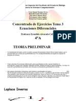 CONCENTRADO DE EJERCICIOS T3 ED