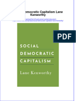 Social Democratic Capitalism Lane Kenworthy Full Download Chapter