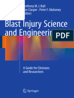 Blast Injury Science and Engineering - A Guide For Clinicians and Researchers-Springer International Publishing (2016)