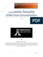 OSWE Exam Report