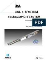 Installation Manual Global 4- Telescopic 4 ( en) Rev.0