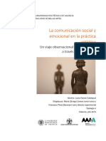 García - La Comunicación Social y Emocional en La Práctica Artística. Un Viaje Observacional e In...