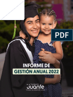 Informe de Gestion Anual Fundacion Juanfe 2022