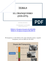 Presentación Tema 9. El franquismo (1939-75)