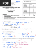 MATH130 Tutorial Test 2-Memo