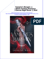 The Vampires Bargain A Vampire Witch Fantasy Romance Empire Of Eternal Night Book 1 Walt  ebook full chapter