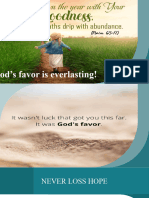 God's Favor