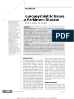 2016 Neuropsychiatric Issues in Parkinson Disease