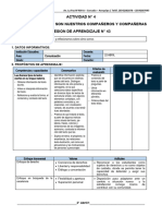 3° Grado - Sesiones Del 22 de Abril