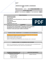 Informe Reunión de Apoderados Octubre