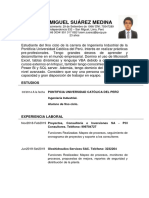 CV - Miguel Suarez Medina