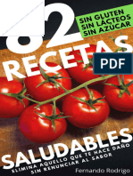 82 Recetas saludables - Fernando Rodrigo Mingo