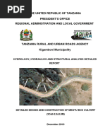 01 - Box Culvert Detailed Design Report 14 - Dec 2019