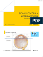Biomicroscopia y Oftalmoscopia - Clase 4