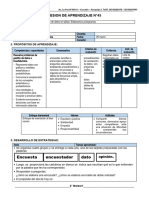 3° Grado - Sesiones - Dia 26 de Marzo