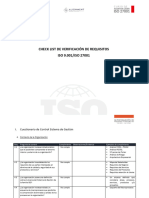 Cuestionario de Autoevaluación ISO 9001-ISO27001