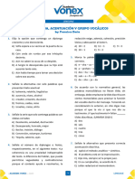 Tema: Sílaba, Acentuación Y Grupo Vocálicos: By: Francisco Doria