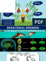 Behavioral Disorder: Schizophrenia & It's Case Study