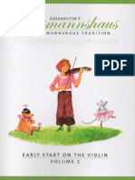 SASSMANNSHAUS - Violin Method (Volumen 1)