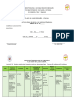 7°,8°,9° Formato de Plan Diario o Semanal