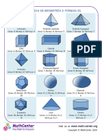 Geometry Cheat Sheet 3 3d Shapes
