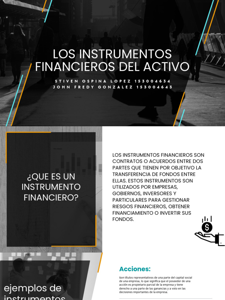 Instrumentos Financieros y Riesgos | PDF | Compartir (Finanzas ...