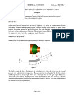 Moment of Inertia Cone-To-Shell Junction ASME VIII, Div 1