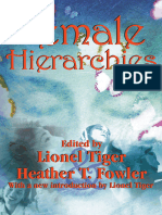 Female Hierarchies - Lionel Tiger 2007