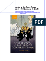Sovereignty At The Paris Peace Conference Of 1919 Leonard V Smith full download chapter