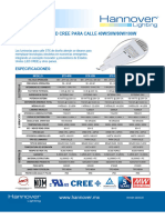 STX - Luminario Led Cree para Calle 40W/50W/80W/100W: Descripción