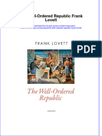 The Well Ordered Republic Frank Lovett  ebook full chapter