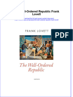 The Well Ordered Republic Frank Lovett Ebook Full Chapter