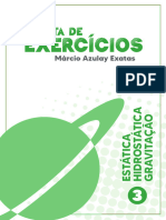 03 - Lista de Exercícios - Estática, Hidrostática e Gravitação (Marcio Azulay Exatas)