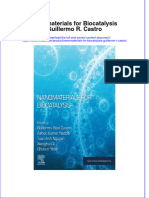 Nanomaterials For Biocatalysis Guillermo R Castro download pdf chapter
