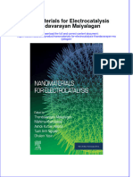 Nanomaterials For Electrocatalysis Thandavarayan Maiyalagan download pdf chapter