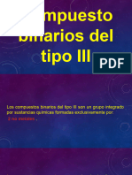 Compuestos Binarios Del Tipo II