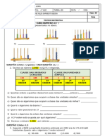 Teste de Matemática 1º Trimestre 4º Ano