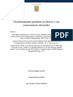 Desalineamiento Partidista en México y Sus Consecuencias Electorales