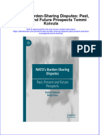 Natos Burden Sharing Disputes Past Present and Future Prospects Tommi Koivula Download PDF Chapter