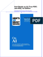 Hbrs 10 Must Reads On Ai True Team Ira 1St Edition full chapter