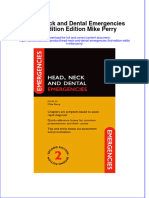 Head Neck and Dental Emergencies 2Nd Edition Edition Mike Perry Full Chapter