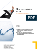 Part 5 How To Complete A Return