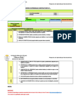 Sesion de Aprendizaje Constructivista 2024