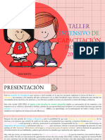 Taller de Capacitacion Sesion 1