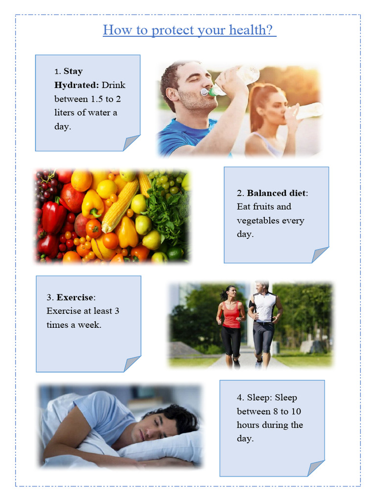 Essential Health Protection Tips | PDF | Science & Mathematics